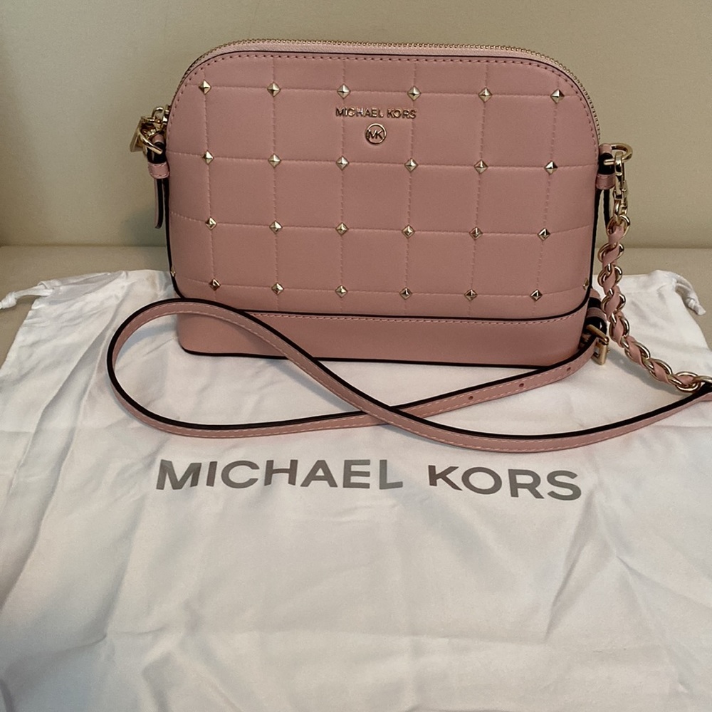 Michael Kors pink crossbody